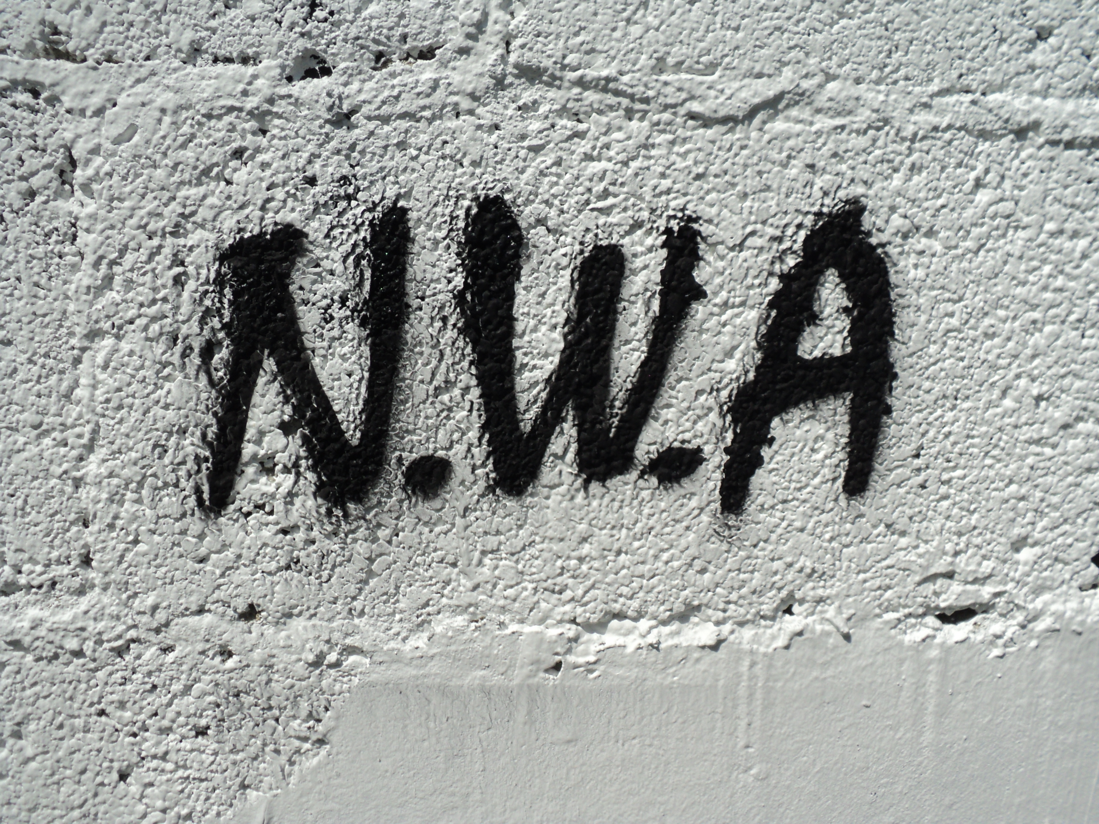 Logo N.W.A grafit