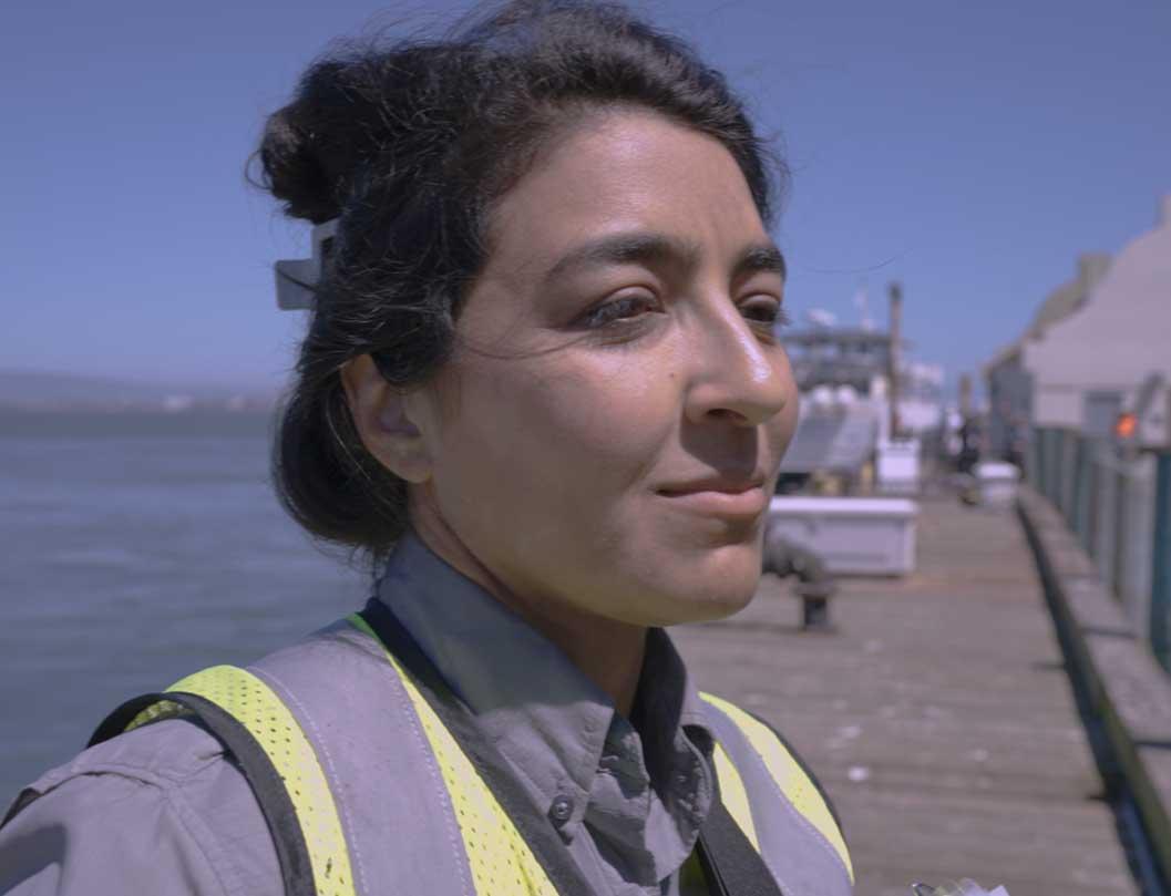 the birdwoman of Alcatraz